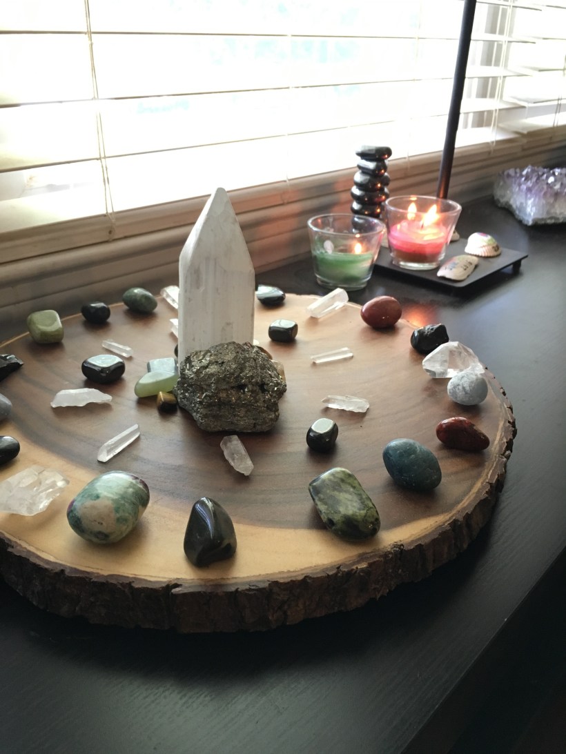 manifestation crystal grid